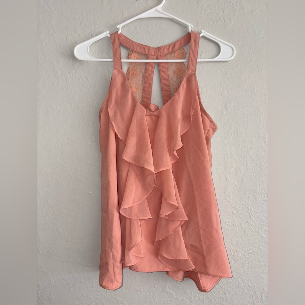 Blush blouse XS